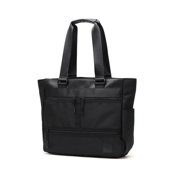 SONNE Tote Bag Men's Large Zipper Brand SONNE Lightweight Casual Men's Bag Horizontal Business Tote Simple Black Commuting Business Shoulder Water Repellent A4 B4 PC 15inch STAR FLYER SOSF002