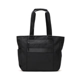 SONNE Tote Bag Men's Large Zipper Brand SONNE Lightweight Casual Men's Bag Horizontal Business Tote Simple Black Commuting Business Shoulder Water Repellent A4 B4 PC 15inch STAR FLYER SOSF002