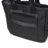 SONNE Tote Bag Men's Large Zipper Brand SONNE Lightweight Casual Men's Bag Horizontal Business Tote Simple Black Commuting Business Shoulder Water Repellent A4 B4 PC 15inch STAR FLYER SOSF002