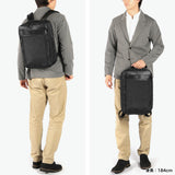 Sonne Backpack for Men Black Brand Sonne Simple Casual Stylish 비즈니스 통근 배낭 비즈니스 배낭 통근 비즈니스 출장 2 레이어 확장 워터 리펠트 A4 B4 PC 15 인치 스타 전단지 백팩 SOSF003