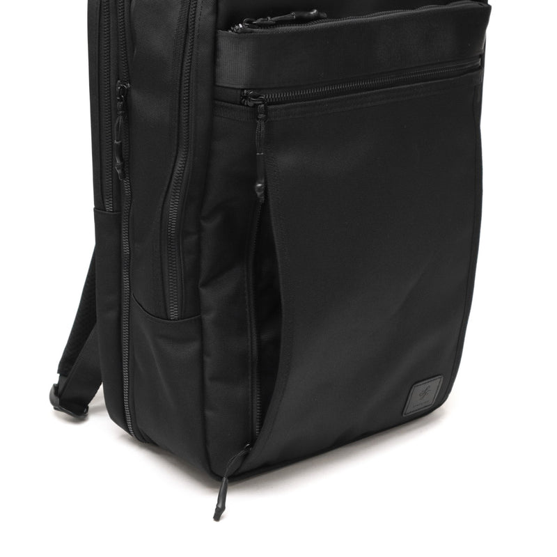 Sonne Backpack untuk Lelaki Black Brand Sonne Simple Casual Stylish Business Perniagaan Perniagaan Ransel Perniagaan Perjalanan Perniagaan Perjalanan Perniagaan 2 Lapisan Pengembangan Air Penolak A4 B4 PC 15Inch Star Flyer Backpack SOSF003