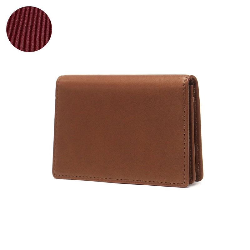 Sonne Business Card holder Men's Ladies Leather Leather Leather Leather Leather Sheep Leather Brand Zonne Fashionable Thin Slim Business Cut -folded Skhaf Card Case SOS004A