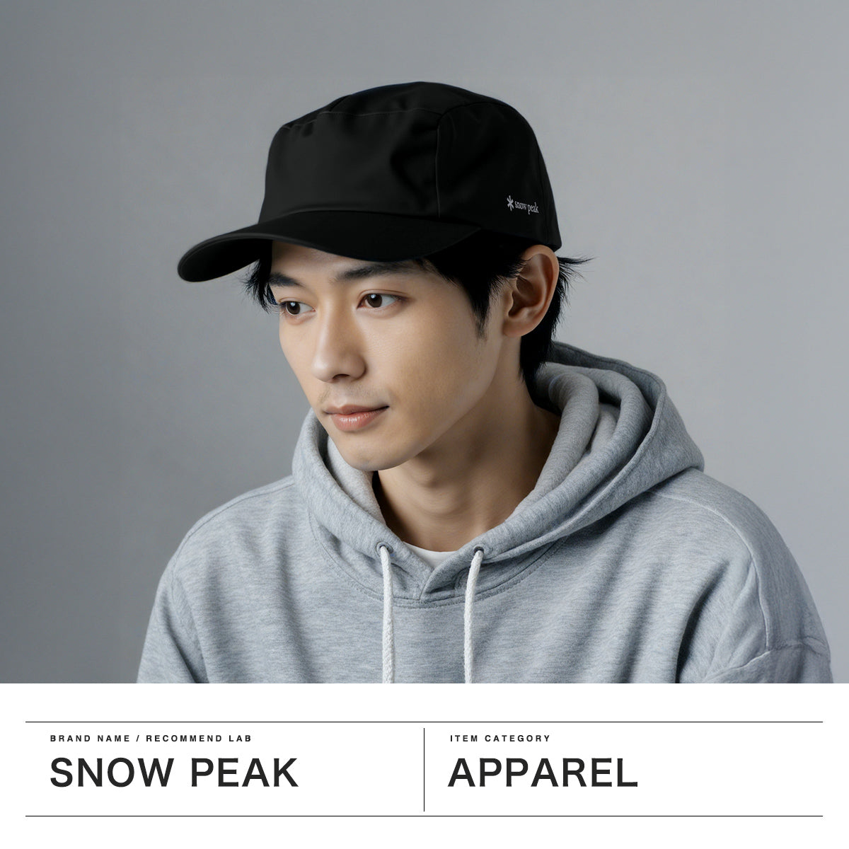 【美品】　WIND AND SEA × snow peakキャンプキャップ snow peak x WDS GORE-TEX(R) Rain Cap（キャップ）｜WIND AND