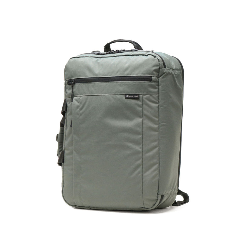 Snow Peak Business Bag Men's Backpack Large Capacity Lightweight Snow Peak Business Brand B4 PC 16inch 28L Crossbody Carrying Handheld Water Repellent Briefcase Simple Everyday Use 3Way Business Bag AC-25SU401