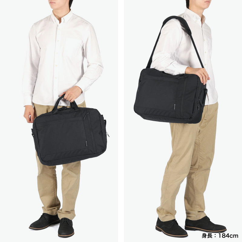 Snow Peak Business Bag Men's Backpack Large Capacity Lightweight Snow Peak Business Brand B4 PC 16inch 28L Crossbody Carrying Handheld Water Repellent Briefcase Simple Everyday Use 3Way Business Bag AC-25SU401