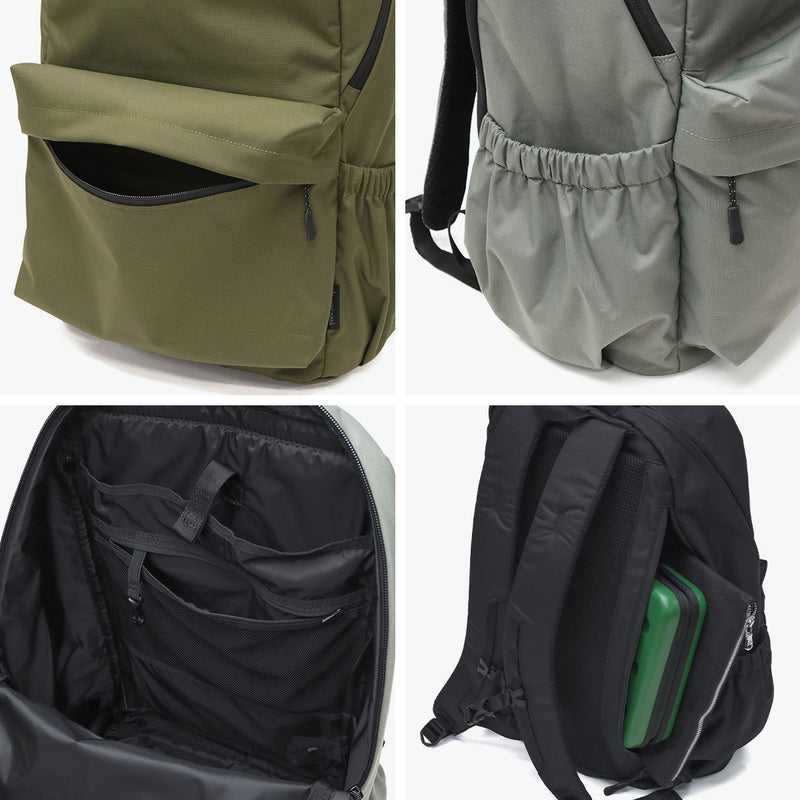 Snow Peak Backpack Lelaki Lelaki Besar Kapasiti Snow Peak Beg Besar Kasual Ringan Ringan Perjalanan Ransel Perjalanan Ransel Perjalanan Bergaya Jenama Nylon Mudah Penghalau Air Tahan Lama 29L B4 A4 Everyday Gunakan Backpack AC-25SU402
