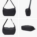 Beg bahu puncak salji untuk lelaki dan wanita, beg crossbody jenama ringan Snow Peak Bag kasual Crossbody Crossbody Crossbody Besar Bergaya Nylon Water Repellent 19L A4 Everyway Gunakan beg bahu tengah AC-25SU403