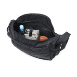 Beg bahu puncak salji untuk lelaki dan wanita, beg crossbody jenama ringan Snow Peak Bag kasual Crossbody Crossbody Crossbody Besar Bergaya Nylon Water Repellent 19L A4 Everyway Gunakan beg bahu tengah AC-25SU403