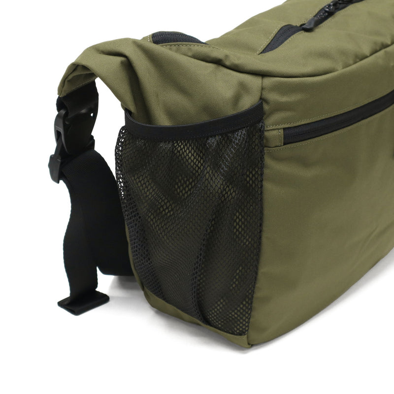Beg bahu puncak salji untuk lelaki dan wanita, beg crossbody jenama ringan Snow Peak Bag kasual Crossbody Crossbody Crossbody Besar Bergaya Nylon Water Repellent 19L A4 Everyway Gunakan beg bahu tengah AC-25SU403