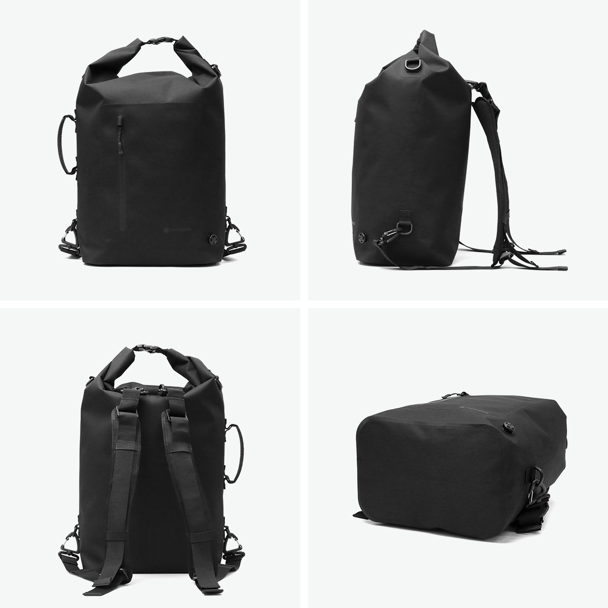 【商品レビューで＋5％】スノーピーク リュック メンズ レディース ブランド  peak 防水 4通り ロールトップ バックパック ショルダーバッグ ワンショルダー ボストン ウォータープルーフ A3 36L Water Proof 4Way Dry Bag M AC-25SU416 スノーピーク リュック メンズ レディース ブランド snow peak 防水 4