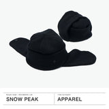 スノーピーク フライトキャップ ニット メンズ レディース snow peak 帽子 ニット帽 キャップ 無地 ニットキャップ ブランド ウール 耳あて シンプル おしゃれ 秋冬 防寒 アウトドア キャンプ Knit Flight Cap AC-25AU027