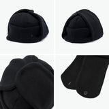 スノーピーク フライトキャップ ニット メンズ レディース snow peak 帽子 ニット帽 キャップ 無地 ニットキャップ ブランド ウール 耳あて シンプル おしゃれ 秋冬 防寒 アウトドア キャンプ Knit Flight Cap AC-25AU027