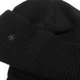 スノーピーク フライトキャップ ニット メンズ レディース snow peak 帽子 ニット帽 キャップ 無地 ニットキャップ ブランド ウール 耳あて シンプル おしゃれ 秋冬 防寒 アウトドア キャンプ Knit Flight Cap AC-25AU027