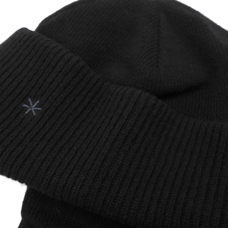 スノーピーク フライトキャップ ニット メンズ レディース snow peak 帽子 ニット帽 キャップ 無地 ニットキャップ ブランド ウール 耳あて シンプル おしゃれ 秋冬 防寒 アウトドア キャンプ Knit Flight Cap AC-25AU027