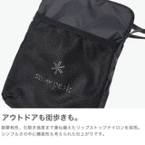 スノーピーク サコッシュ メンズ レディース 軽量 縦型 オシャレ snow peak ブランド バッグ 小さめ コンパクト ナイロン ショルダーバッグ 斜めがけ ロゴ アウトドア 軽い New Standard Sacoche NSD-AC-25AU004