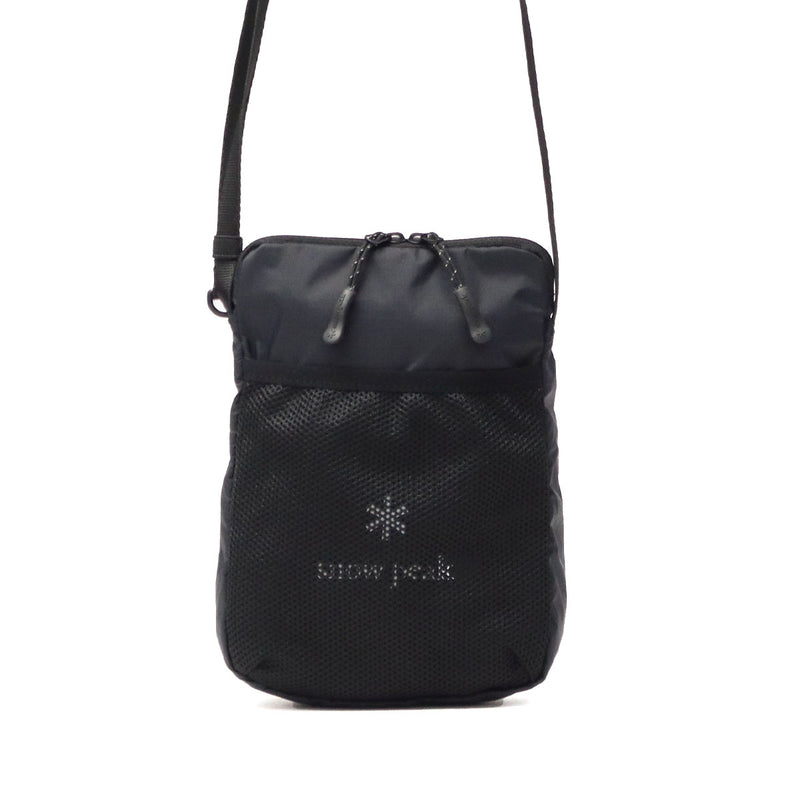 スノーピーク サコッシュ メンズ レディース 軽量 縦型 オシャレ snow peak ブランド バッグ 小さめ コンパクト ナイロン ショルダーバッグ 斜めがけ ロゴ アウトドア 軽い New Standard Sacoche NSD-AC-25AU004