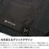スノーピーク メッセンジャーバッグ バッグ snow peak メンズ レディース 大容量 鞄 ショルダーバッグ ブランド ロゴ 斜めがけ 肩かけ 撥水加工 アウトドア 24L 15.6inch A3 Grid Messenger Bag 100261SB08
