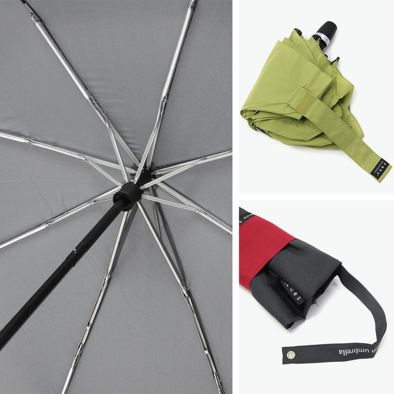 【正規品1年保証】 senz° 折りたたみ傘 メンズ レディース 晴雨兼用 センズ アンブレラ 傘 日傘 雨傘 紫外線対策 UVカット 耐風 撥水 ケース付き 手動開閉 通勤 通学 リュックが濡れない 風に強い 大きめ senz mini SZ-2010