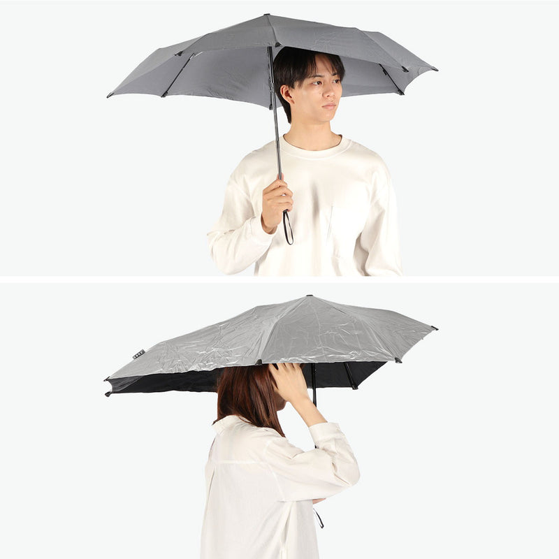 【正規品1年保証】 senz° 折りたたみ傘 メンズ レディース 晴雨兼用 センズ アンブレラ 傘 日傘 雨傘 紫外線対策 UVカット 耐風 撥水 ケース付き 手動開閉 通勤 通学 リュックが濡れない 風に強い 大きめ senz mini SZ-2010