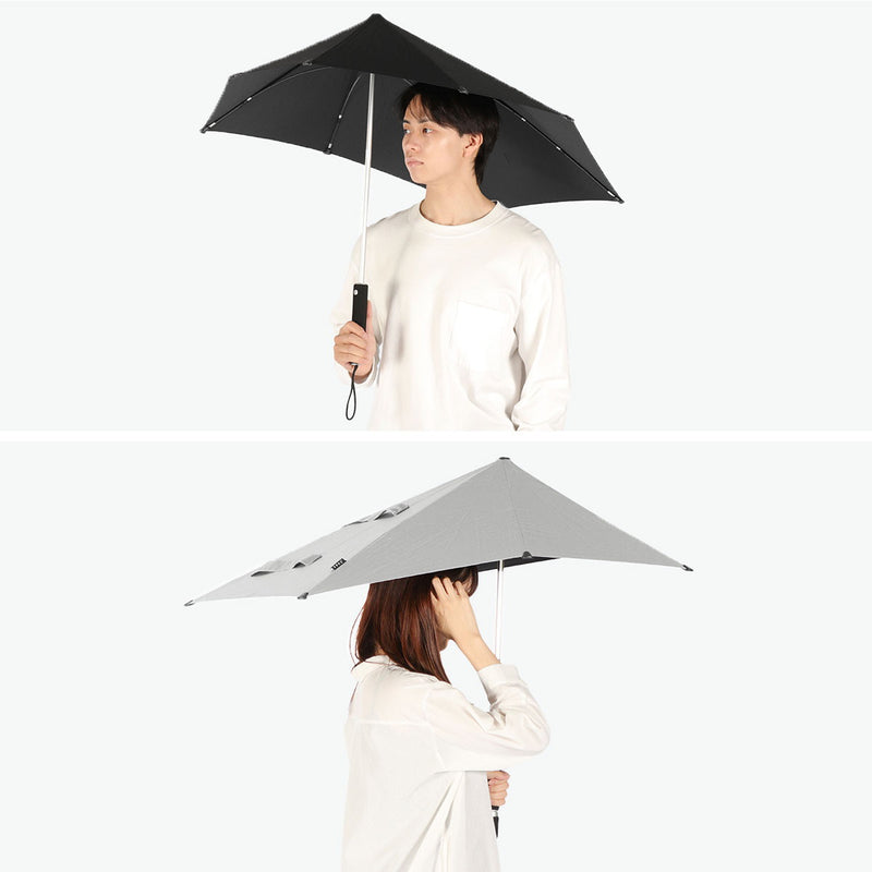 【正規品1年保証】 senz° 傘 メンズ レディース 晴雨兼用 センズ アンブレラ 日傘 雨傘 長傘 紫外線対策 UVカット 耐風 撥水 ケース付き 手動開閉 通勤 通学 リュックが濡れない 風に強い 大きめ senz original SZ-4040