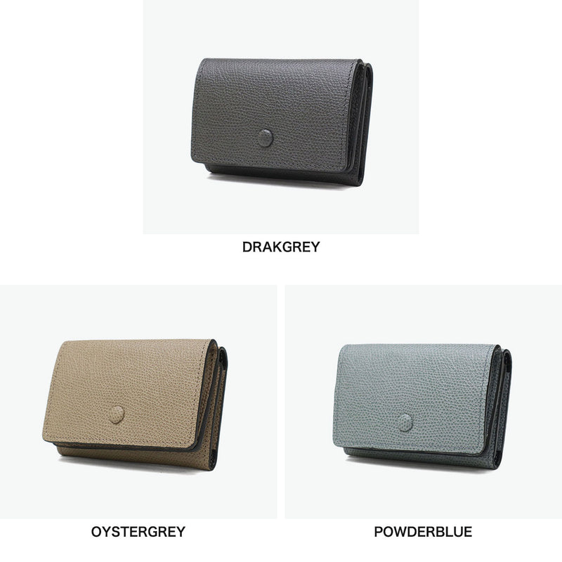 ソポ 三つ折り財布 レディース メンズ 革 SOPO ブランド 本革 ミニ 財布 小銭入れ box型小銭入れ 小さめ レザー 牛革 大人 ブランド シンプル 日本製 TRIFOLD WALLET-DEG/VAL SO37