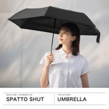 スパットシャット 折りたたみ傘 メンズ レディース 形状記憶 晴雨兼用 軽量 Spatto Shut 自動開閉 ワンタッチ おしゃれ 日傘 雨傘 遮熱 完全遮光 UVカット 形状記憶自動開閉 晴雨兼用折りたたみ傘 LD-SAT-55WJP