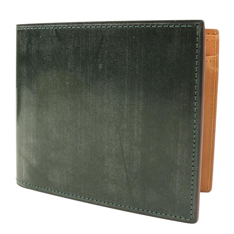 Feson Feson Bi-fold Wallet Bridle Cuther of Men's Leather funine Leather Coin Coin Coin Curse ST01-002 [免費送貨]