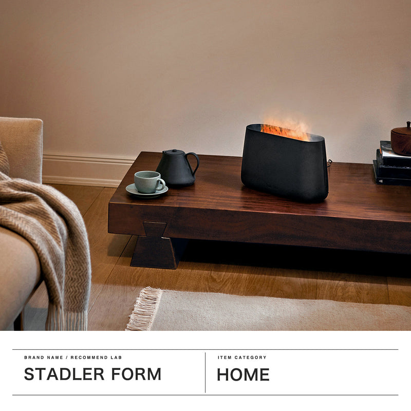【正規品1年保証】 スタドラフォーム 加湿器 卓上 Stadler Form おしゃれ アロマ 炎 炎ライト 暖炉 暖炉型 暖炉風 LEDライト付き 銀イオン 生活家電 スタイリッシュ 超音波式 ミスト Ben 2 アロマ加湿器