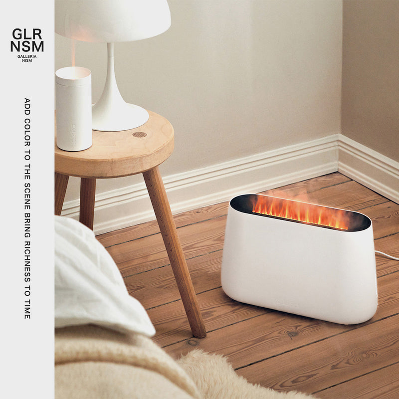 【正規品1年保証】 スタドラフォーム 加湿器 卓上 Stadler Form おしゃれ アロマ 炎 炎ライト 暖炉 暖炉型 暖炉風 LEDライト付き 銀イオン 生活家電 スタイリッシュ 超音波式 ミスト Ben 2 アロマ加湿器