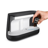 【正規品1年保証】 スタドラフォーム 加湿器 卓上 Stadler Form おしゃれ アロマ 炎 炎ライト 暖炉 暖炉型 暖炉風 LEDライト付き 銀イオン 生活家電 スタイリッシュ 超音波式 ミスト Ben 2 アロマ加湿器