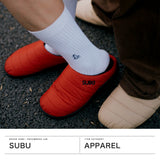 【正規取扱店】 SUBU サンダル メンズ レディース 冬 スブ ドット ピンク ブラック 冬用 秋冬 サンダル ブランド おしゃれ オフィス あったか 暖かい 外履き 室内 ルームシューズ 起毛 スリッパ スリッポン F-LINE SB001