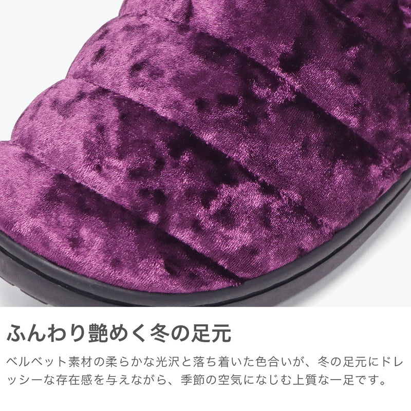 【正規取扱店】 SUBU サンダル メンズ レディース 冬 スブ ブランド おしゃれ 黒 暖かい 秋冬 シューズ スリッパ ホラー ベルベット 高反発 限定 HORROR DOTS VAMP VELVET SB039