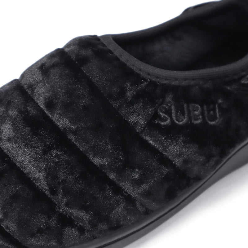 【正規取扱店】 SUBU サンダル メンズ レディース 冬 スブ ブランド おしゃれ 黒 暖かい 秋冬 シューズ スリッパ ホラー ベルベット 高反発 限定 HORROR DOTS VAMP VELVET SB039
