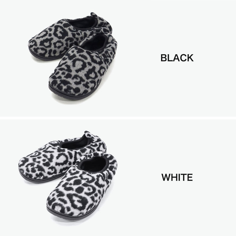 【正規取扱店】 SUBU サンダル メンズ レディース 冬 スブ ブランド おしゃれ 黒 暖かい 秋冬 シューズ スリッパ ホラー ウール レオパード 高反発 限定 HORROR DOTS VAMP LEOPARDO SB042