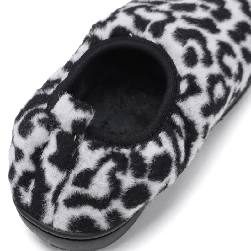 【正規取扱店】 SUBU サンダル メンズ レディース 冬 スブ ブランド おしゃれ 黒 暖かい 秋冬 シューズ スリッパ ホラー ウール レオパード 高反発 限定 HORROR DOTS VAMP LEOPARDO SB042