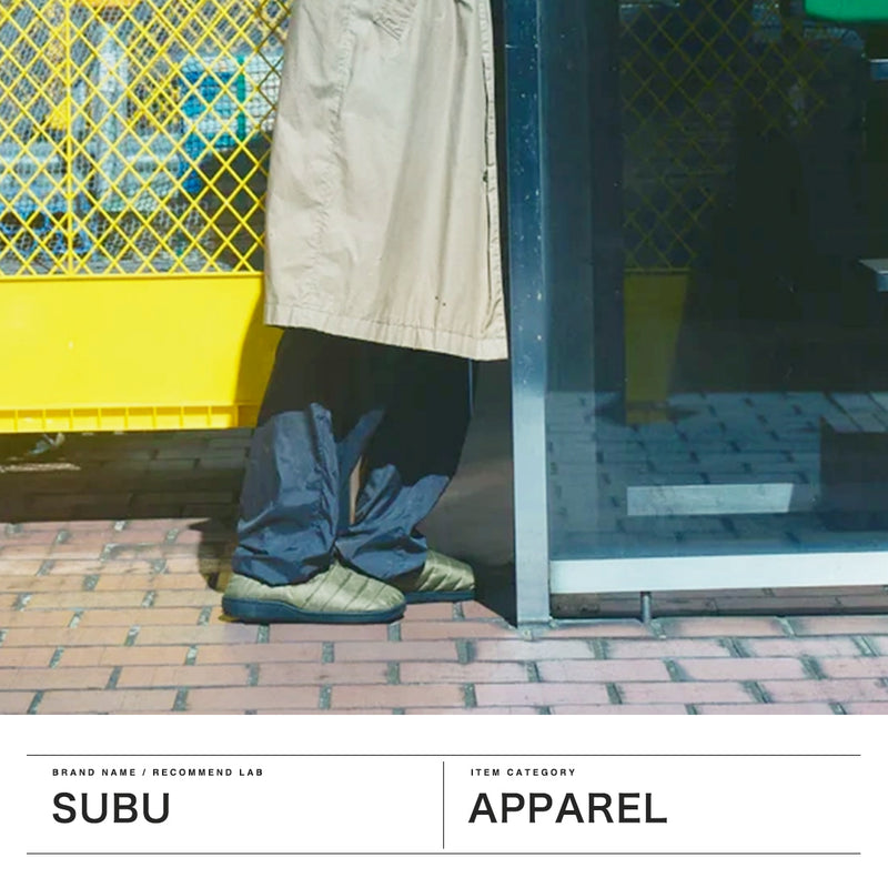 【正規取扱店】 スブ サンダル メンズ レディース 冬 SUBU 暖かい おしゃれ 室内 外履き 靴 くつ 黒 ブラック VAMP F-LINE SB030