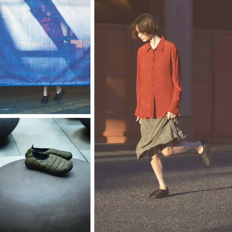 【正規取扱店】 スブ サンダル メンズ レディース 冬 SUBU 暖かい おしゃれ 室内 外履き 靴 くつ 黒 ブラック VAMP F-LINE SB030