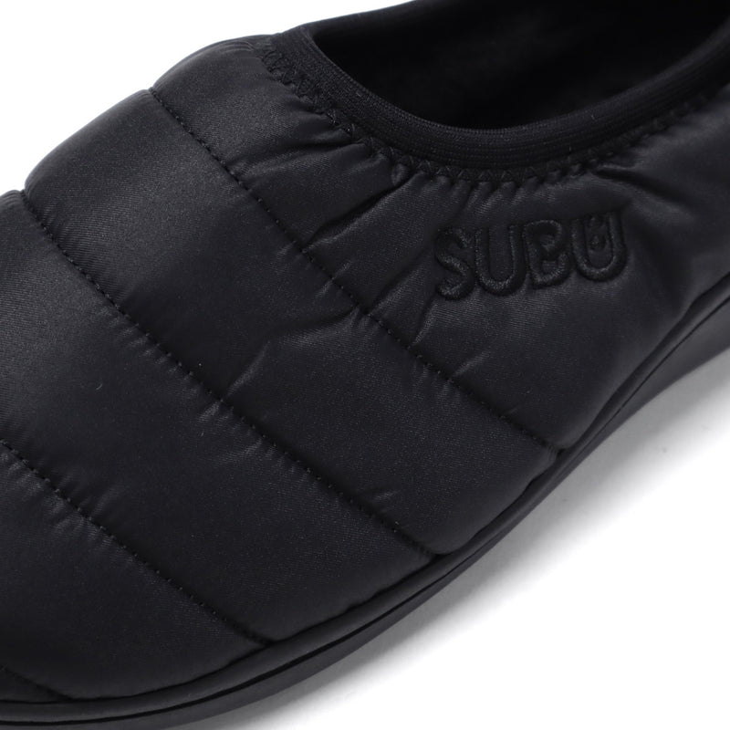 【正規取扱店】 スブ サンダル メンズ レディース 冬 SUBU 暖かい おしゃれ 室内 外履き 靴 くつ 黒 ブラック VAMP F-LINE SB030