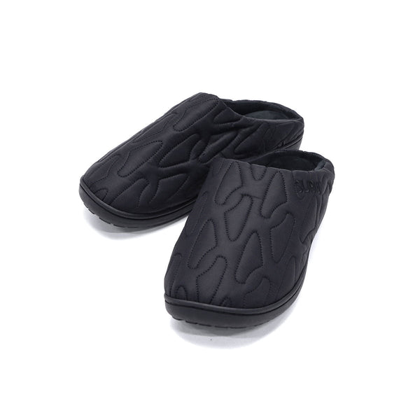【正規取扱店】 SUBU サンダル メンズ レディース 冬 スブ ブラック 冬用 秋冬 サンダル ブランド おしゃれ オフィス あったか 暖かい 外履き 室内 ルームシューズ 起毛 スリッパ スリッポン ORIGINALS OUTLINE SB013