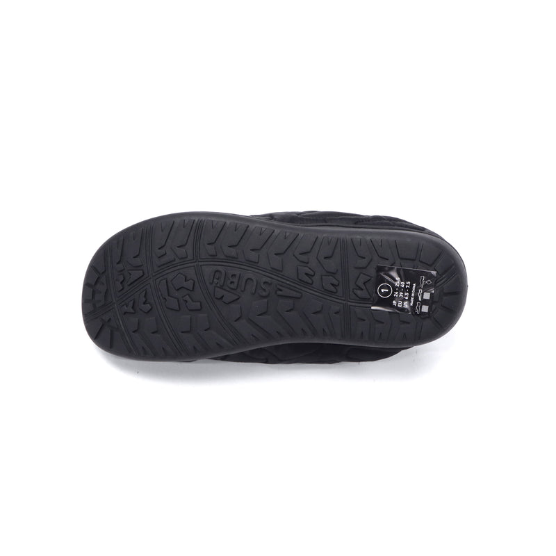 【正規取扱店】 SUBU サンダル メンズ レディース 冬 スブ ブラック 冬用 秋冬 サンダル ブランド おしゃれ オフィス あったか 暖かい 外履き 室内 ルームシューズ 起毛 スリッパ スリッポン ORIGINALS OUTLINE SB013