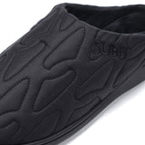 【正規取扱店】 SUBU サンダル メンズ レディース 冬 スブ ブラック 冬用 秋冬 サンダル ブランド おしゃれ オフィス あったか 暖かい 外履き 室内 ルームシューズ 起毛 スリッパ スリッポン ORIGINALS OUTLINE SB013