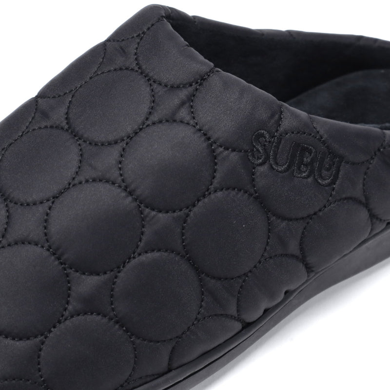 【正規取扱店】 SUBU サンダル メンズ レディース 冬 スブ ブラック 冬用 秋冬 サンダル ブランド おしゃれ オフィス あったか 暖かい 外履き 室内 ルームシューズ 起毛 スリッパ スリッポン ORIGINALS OUTLINE SB027