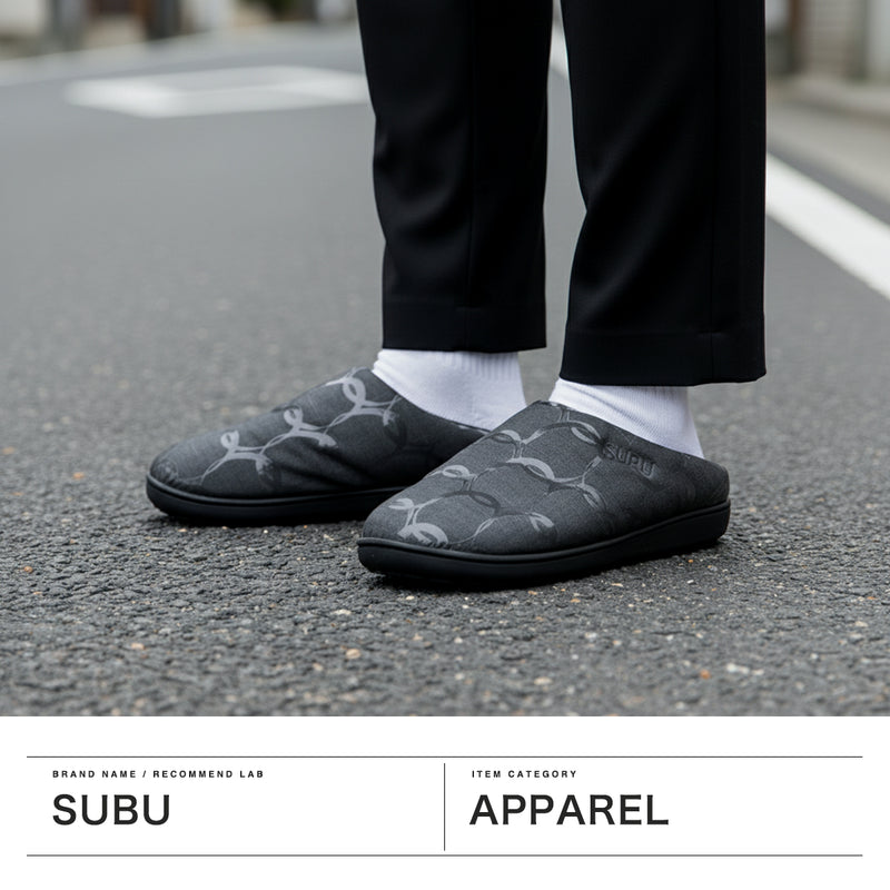 【正規取扱店】 SUBU サンダル メンズ レディース 冬 厚底 スブ ブランド おしゃれ 黒 暖かい 秋冬 シューズ スリッパ ホラー 限定 HORROR DOTS FRANKEN  SB035