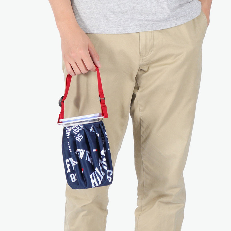トミー ヒルフィガー ゴルフ 氷嚢 TOMMY HILFIGER GOLF 氷のう ひょうのう アイスパック スポーツ 大きめ おしゃれ 持ち運び ストラップ付き 冷却 熱中症対策 首 冷却 クールダウン ロゴ 9.5cm 大口径 THMG4FEE