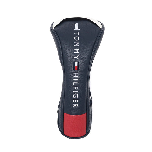 トミー ヒルフィガー ゴルフ ヘッドカバー ドライバー TOMMY HILFIGER GOLF ブランド おしゃれ ドライバーカバー 460cc クラブカバー スリップオン ロゴ 刺繍 上品 ゴルフ用品 ドライバー用 ベーシック THMG4SH1