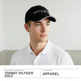 トミー ヒルフィガー ゴルフ キャップ メンズ レディース 帽子 TOMMY HILFIGER GOLF おしゃれ ブランド ブラック ゴルフキャップ ロゴ 刺繍 綿 コットン キャップTHロゴ THMB3F51