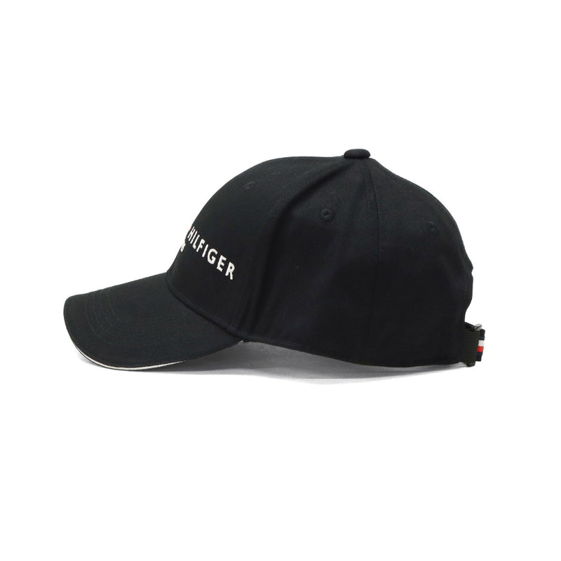 トミー ヒルフィガー ゴルフ キャップ メンズ レディース 帽子 TOMMY HILFIGER GOLF おしゃれ ブランド ブラック ゴルフキャップ ロゴ 刺繍 綿 コットン キャップTHロゴ THMB3F51