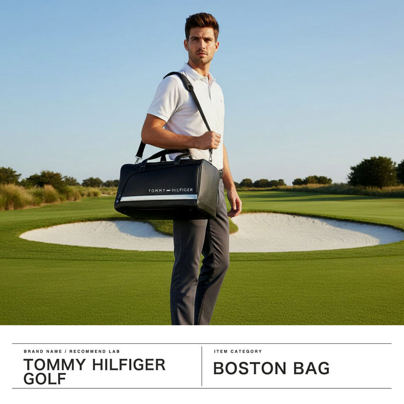 トミー ヒルフィガー ゴルフ ボストンバッグ メンズ レディース 大容量 TOMMY HILFIGER GOLF ブランド スポーツ おしゃれ ボストン バッグ ゴルフボストン 大きめ 2WAY ショルダー 肩掛け FACE THMG3FB3