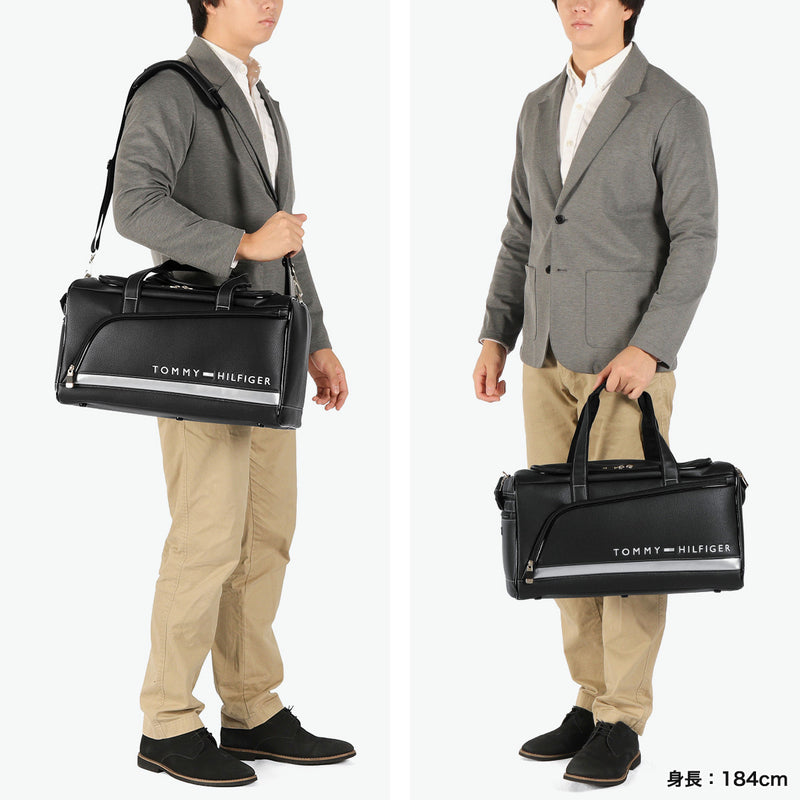 トミー ヒルフィガー ゴルフ ボストンバッグ メンズ レディース 大容量 TOMMY HILFIGER GOLF ブランド スポーツ おしゃれ ボストン バッグ ゴルフボストン 大きめ 2WAY ショルダー 肩掛け FACE THMG3FB3