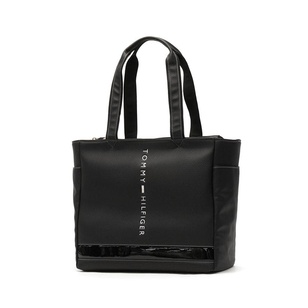 トミー ヒルフィガー ゴルフ トートバッグ メンズ レディース A4 B4 大きめ TOMMY HILFIGER GOLF 軽量 大容量 カジュアル ブランド 横 自立 トート バッグ 持ち手 長め 合皮 FACE THMG3FB5